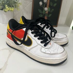 Stylish Kids Sneakers - White, Red, Yellow